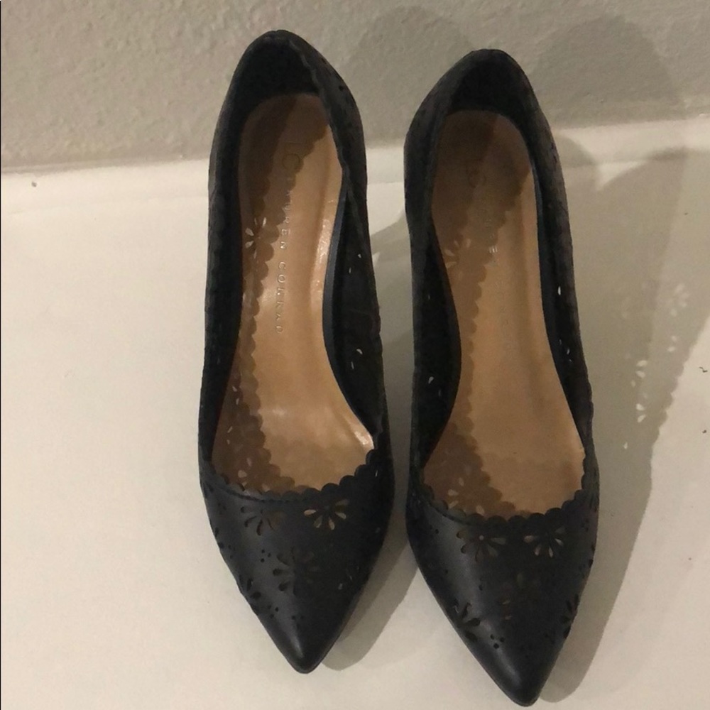 Lauren Conrad Heels- Black 7.5
